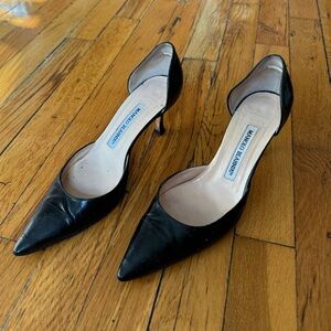 Manolo Blahnik Black Heels RESERVED